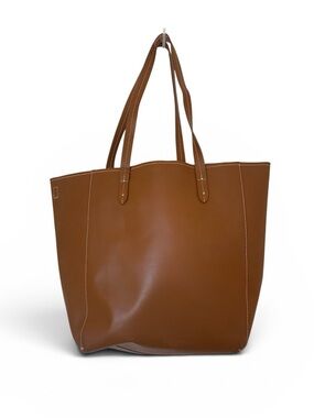GAP Leather Tote Bag - Tan Shoulder Tote